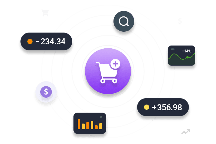 Cari Plus cari hesap takibi koyu tema görünümü
