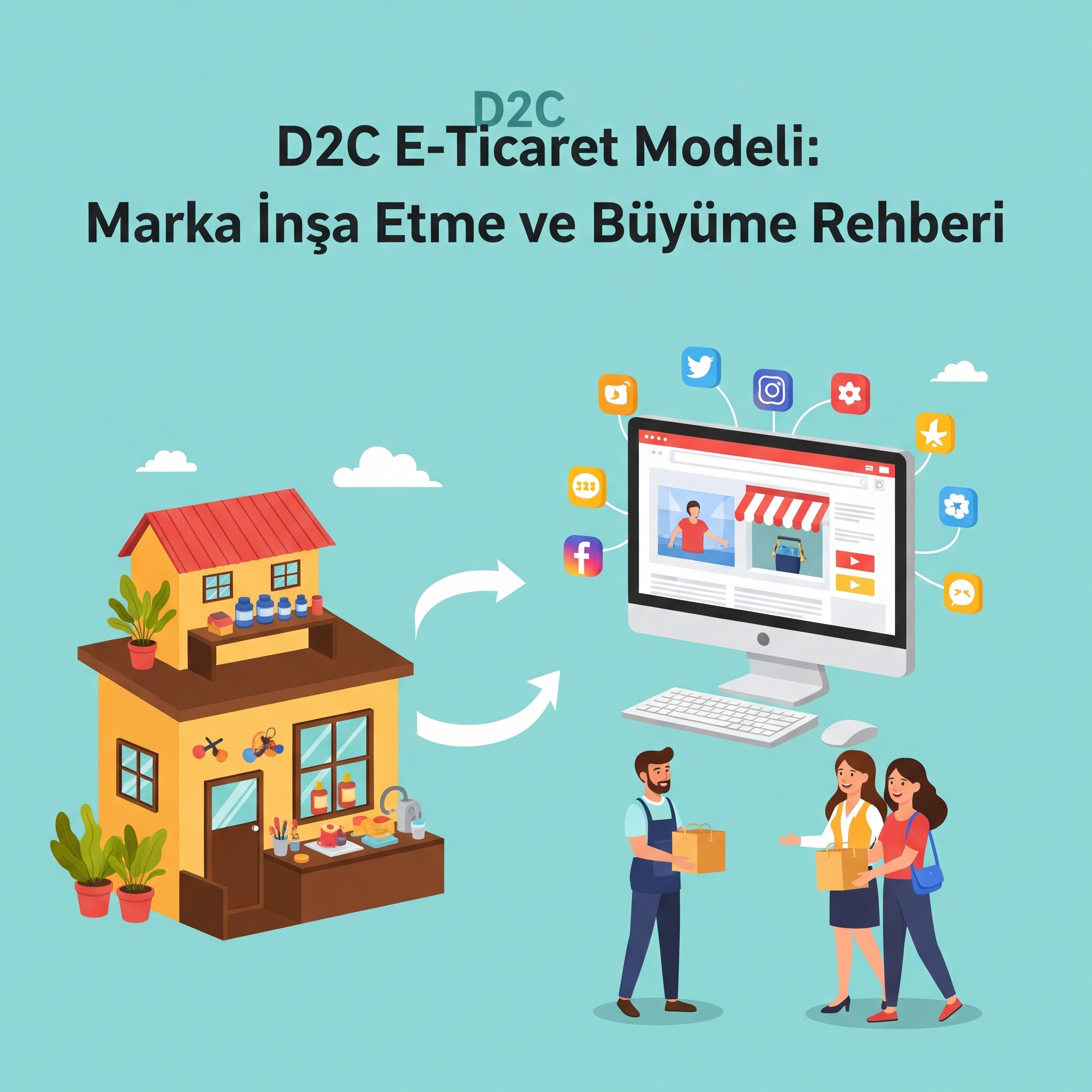 D2C Devrimi: Aracısız Satışla Marka İnşa Etme ve Müşteri Verisine Sahip Olma Sanatı