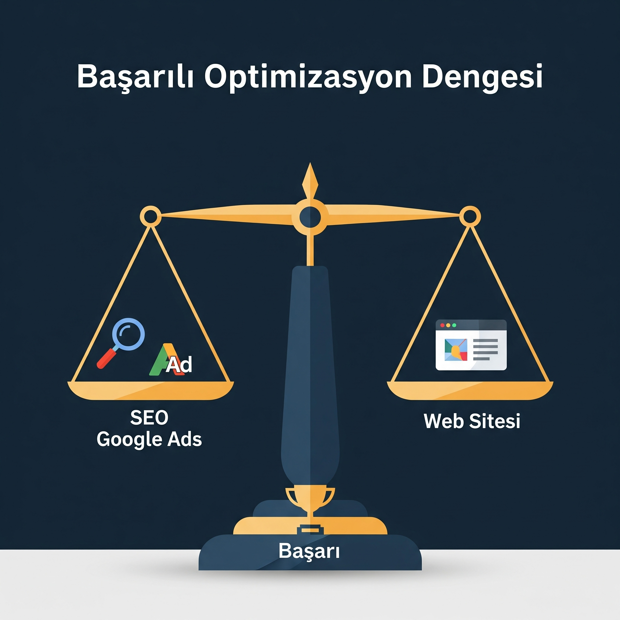 Dijital Büyümenin Altın Üçgeni: SEO, Google Ads ve Web Sitenizi Kusursuz Bir Sinerjiyle Yöneterek Yatırımınızı Zirveye Taşıyın