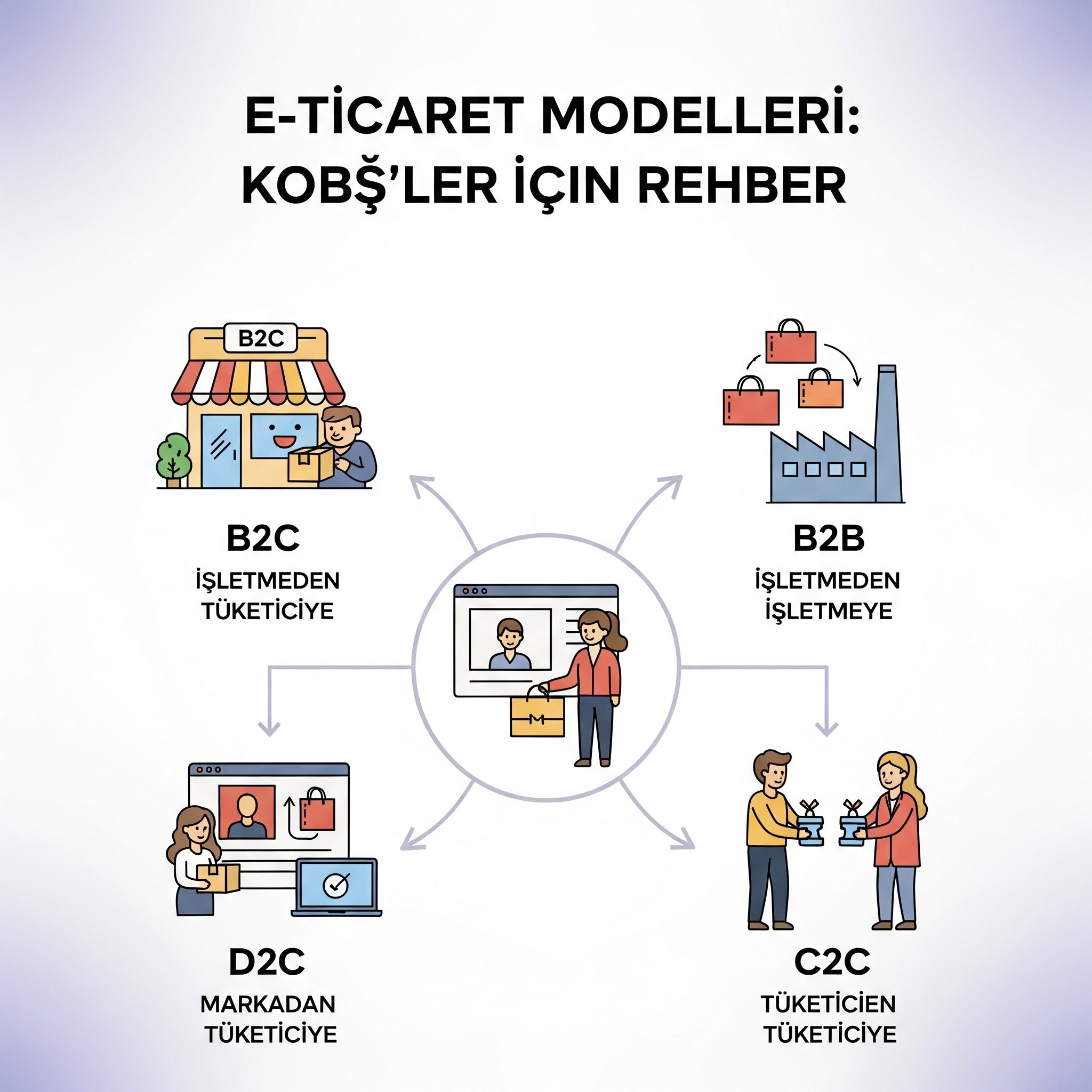 E-Ticarete Hükmedin: KOBİ'ler için Kapsamlı E-Ticaret Modelleri ve Büyüme Stratejileri
