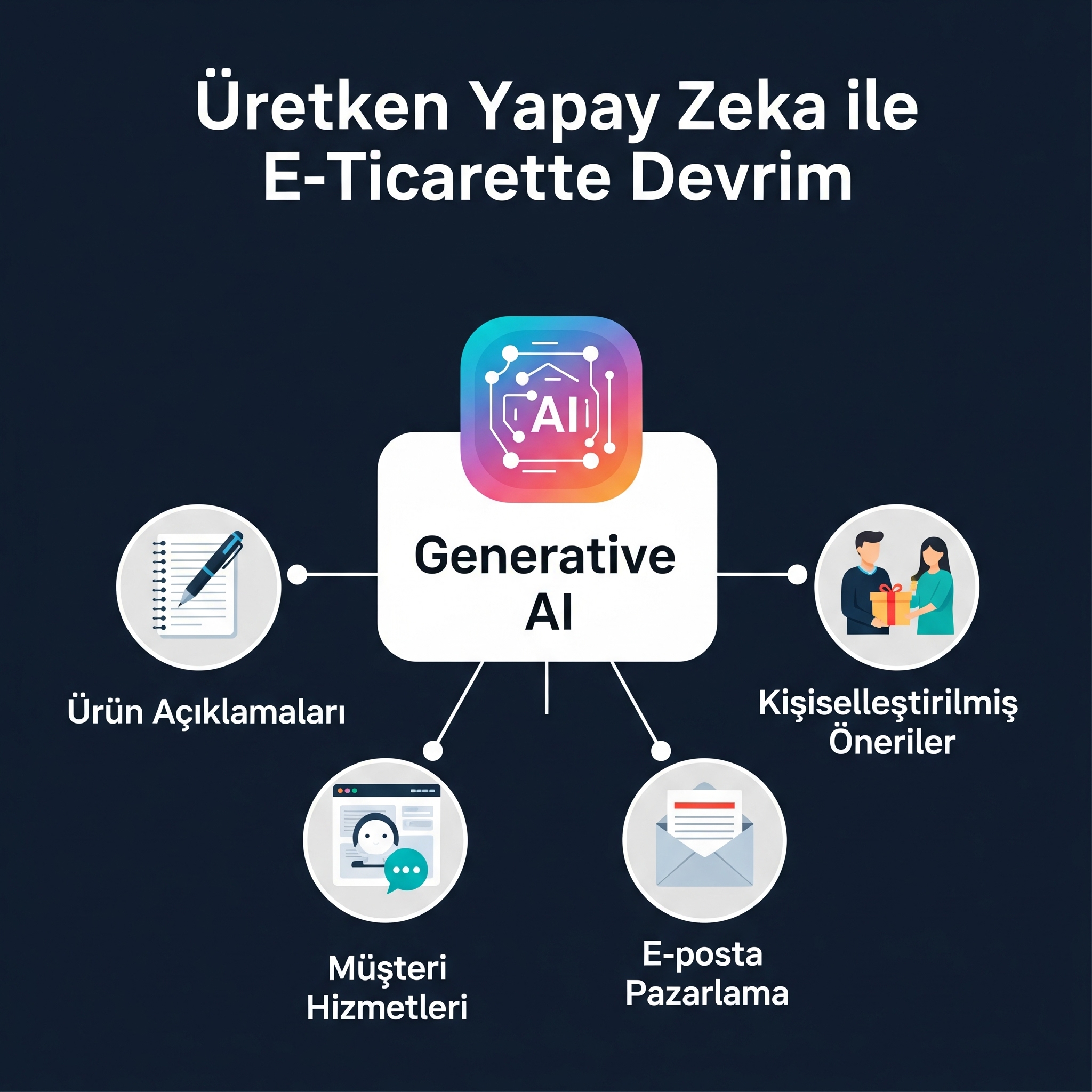 Üretken Yapay Zeka: E-Ticarette Verimliliği Artırın