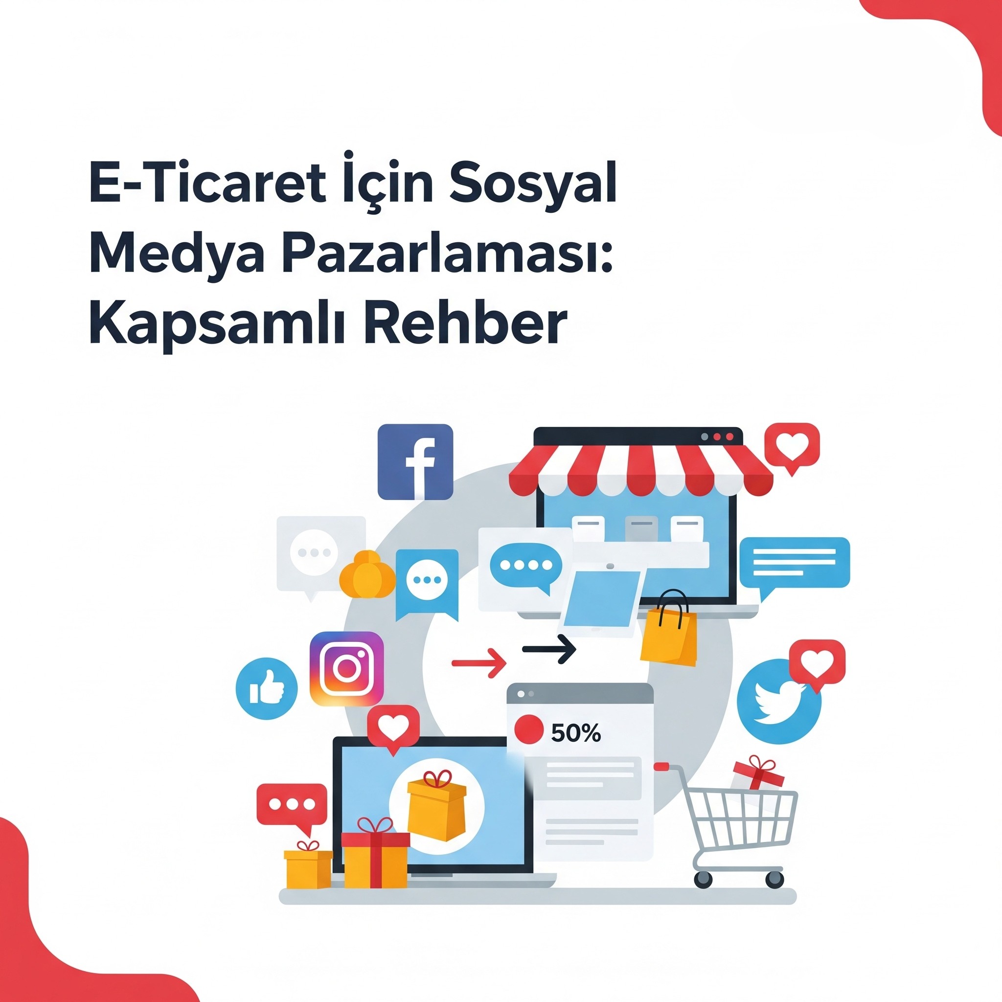 Scroll'dan Sepete: E-Ticaretin Büyüme Motoru Sosyal Medya Pazarlaması İçin Nihai Rehberiniz