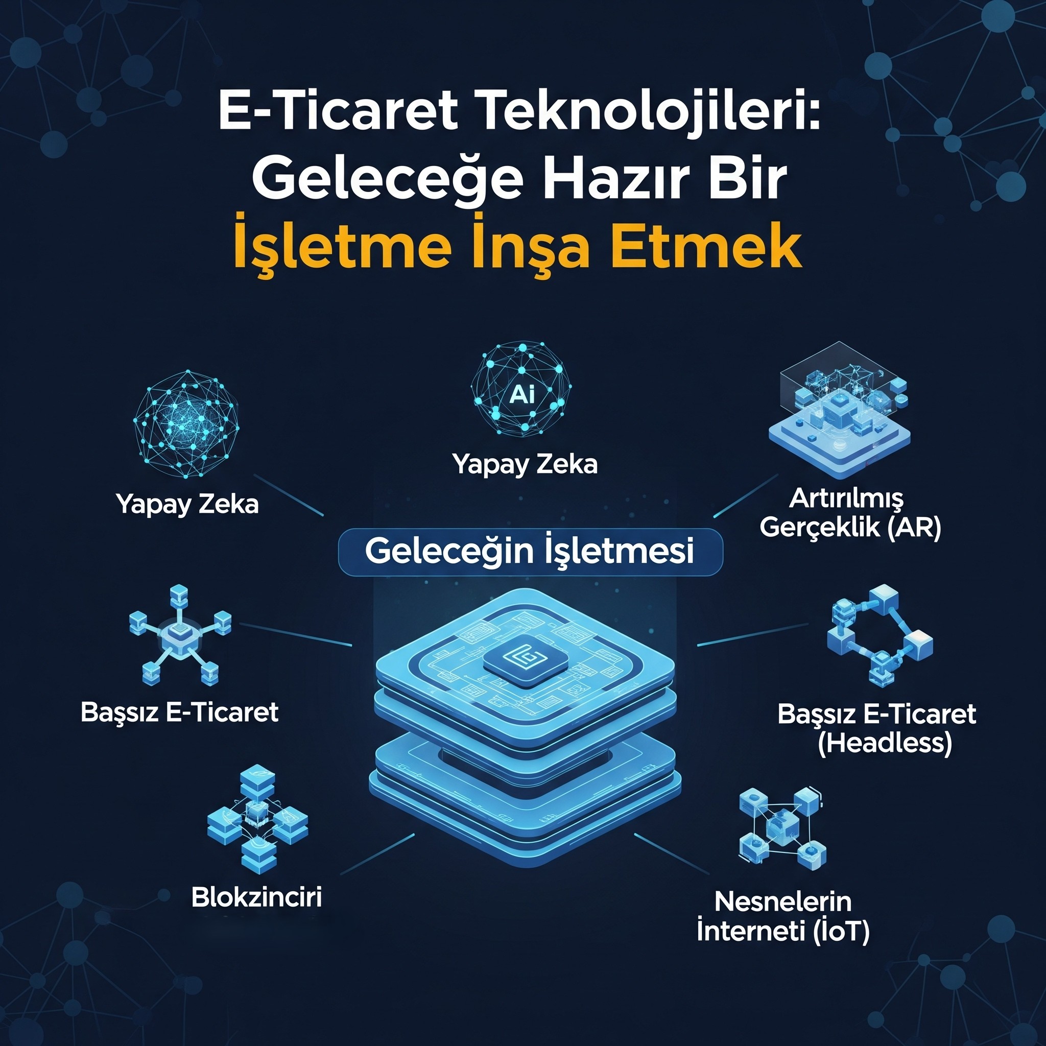 E-Ticaret Teknolojileri: Geleceğe Hazır Bir İşletme İnşa Etmek