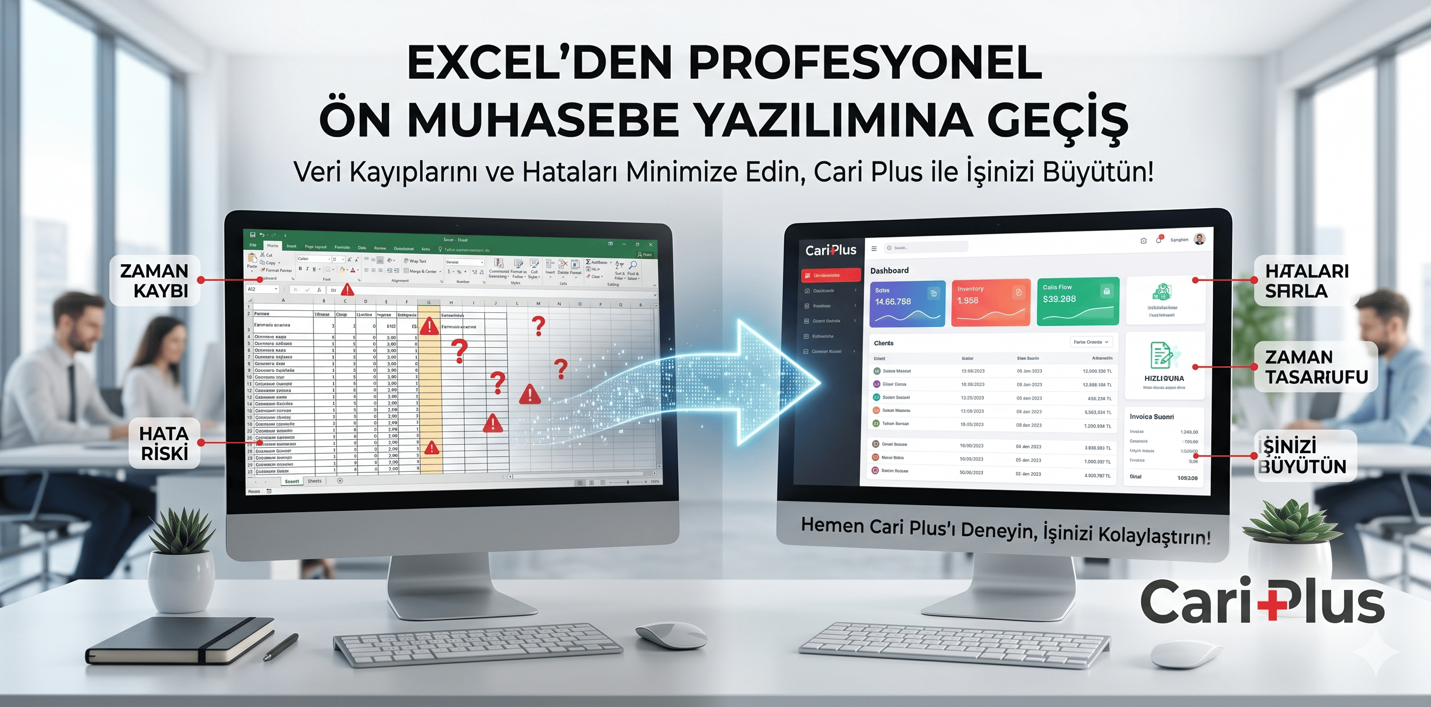 Küçük İşletmeler İçin Muhasebe Programı Seçim Kılavuzu ve Kapsamlı İnceleme — Cari Plus Blog kapak görseli