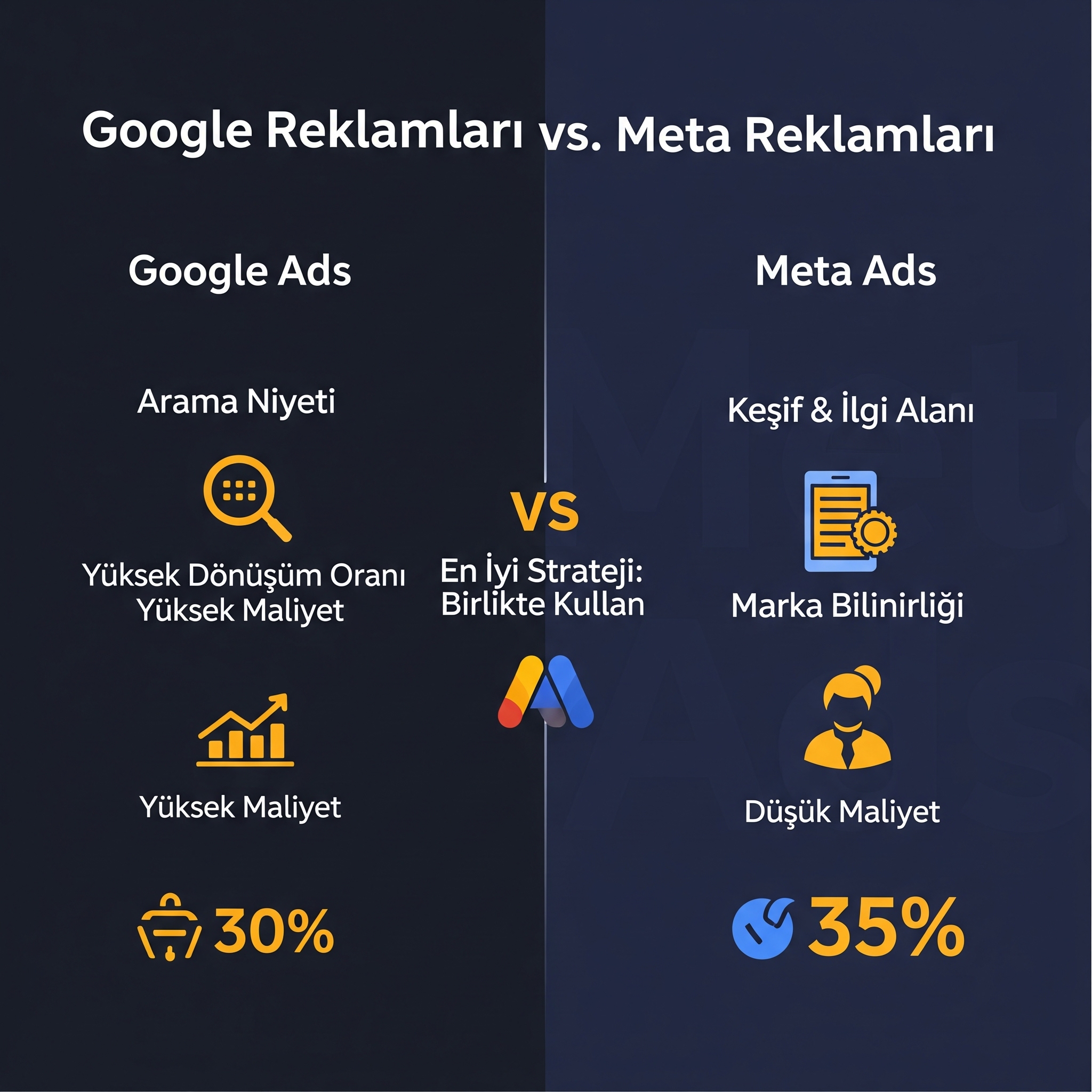 Google ve Meta Reklamları: Hangisi Daha İyi? [2025 Rehberi]