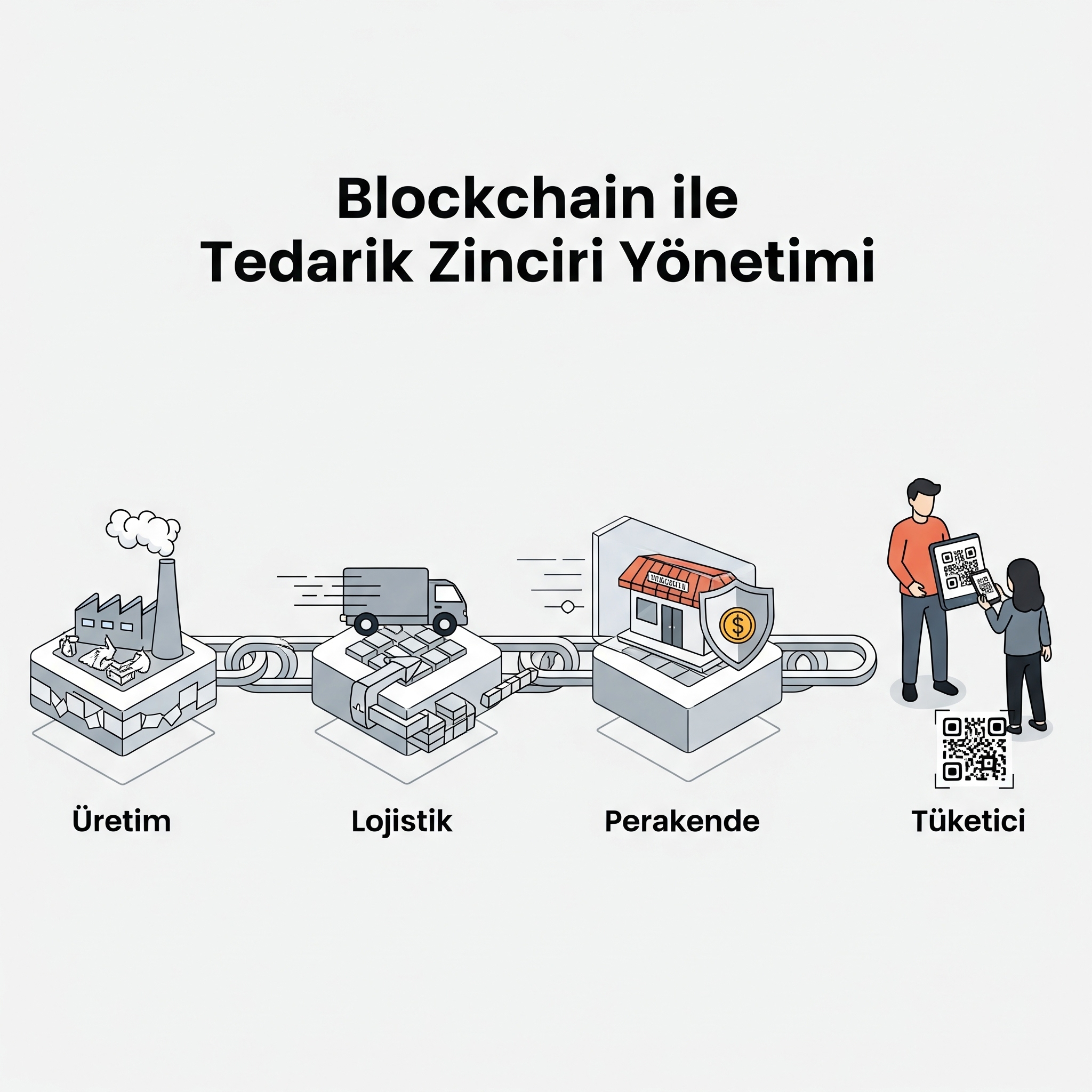 Tedarik Zincirindeki Kara Kutuyu Kırın: Blockchain ile Güven ve Şeffaflık Çağını Başlatın!