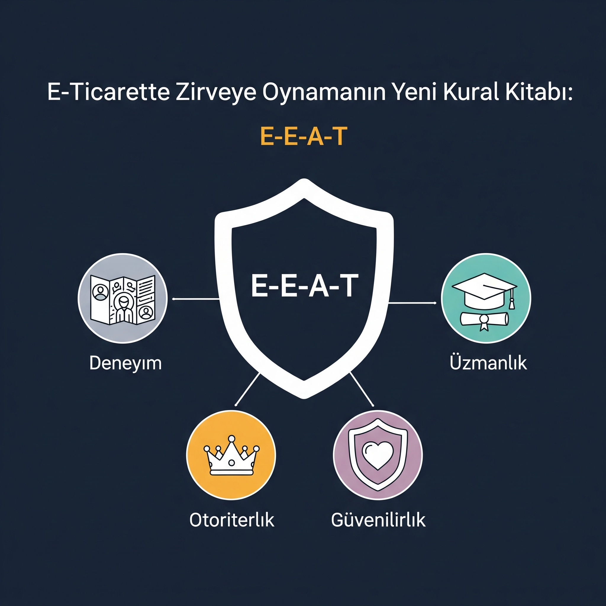 E-Ticarette Zirveye Oynamanın Yeni Kural Kitabı: A'dan Z'ye E-E-A-T Kapsamlı Rehberi