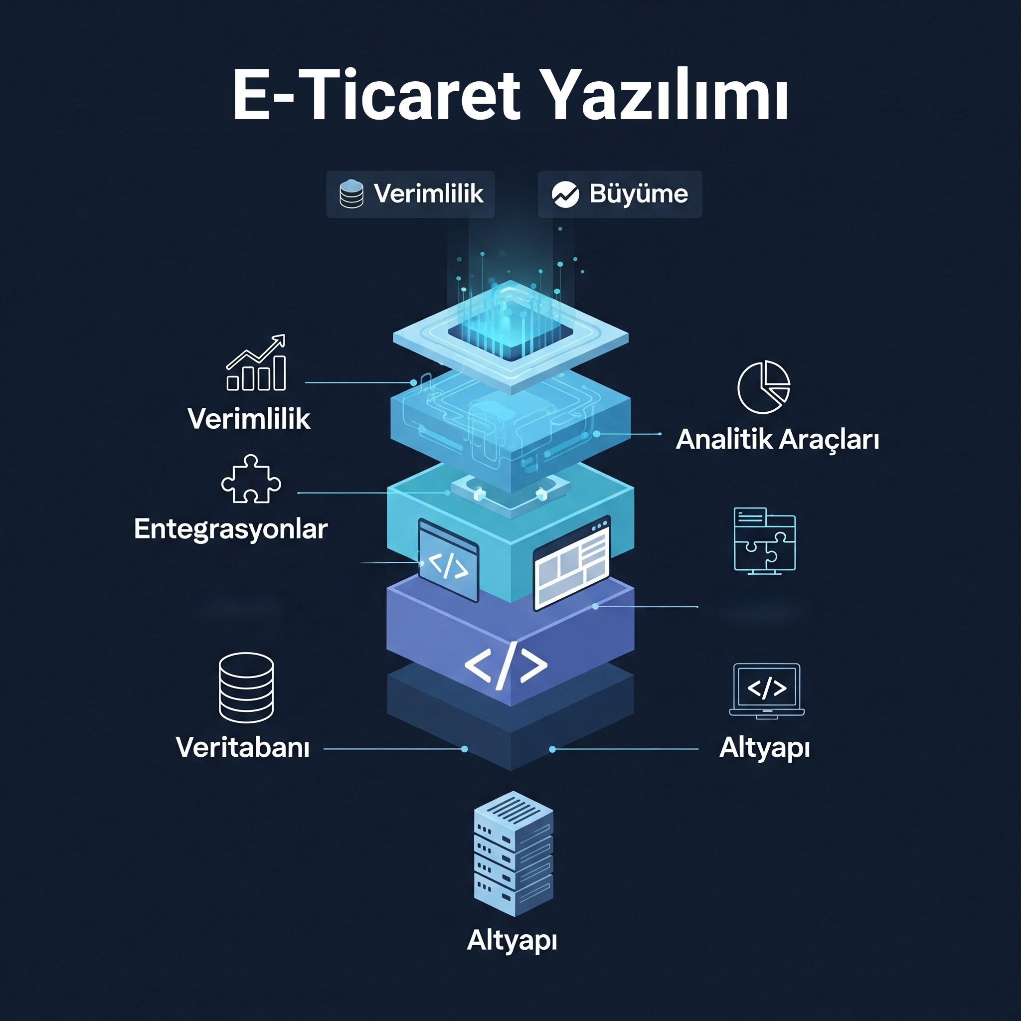 Yazılım Yığını (Software Stack): E-Ticarette Verimlilik ve Büyüme
