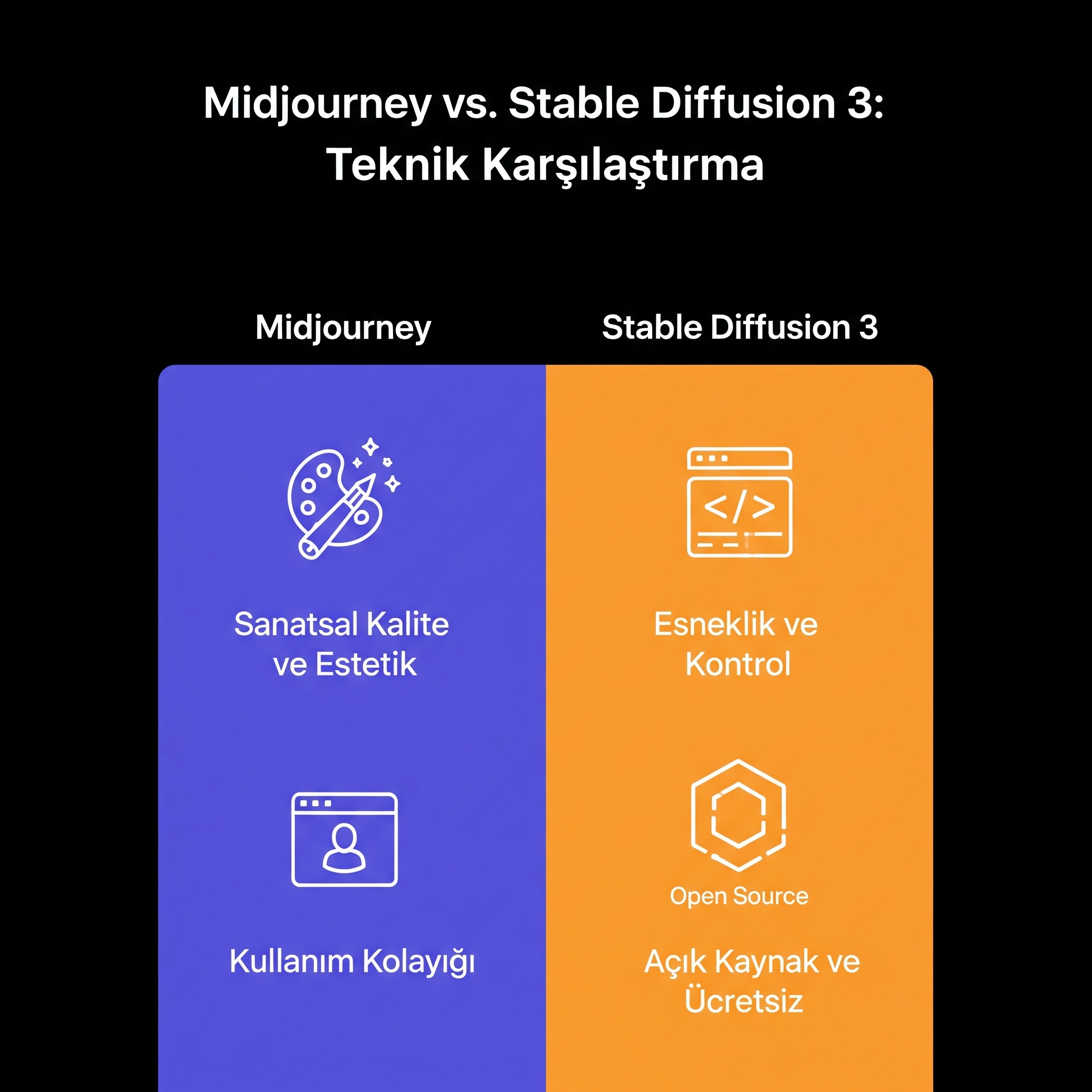 Yaratıcılığın Yeni Sınırı: Midjourney ve Stable Diffusion 3 Hangi Durumda, Hangi Proje İçin Kullanılmalı?