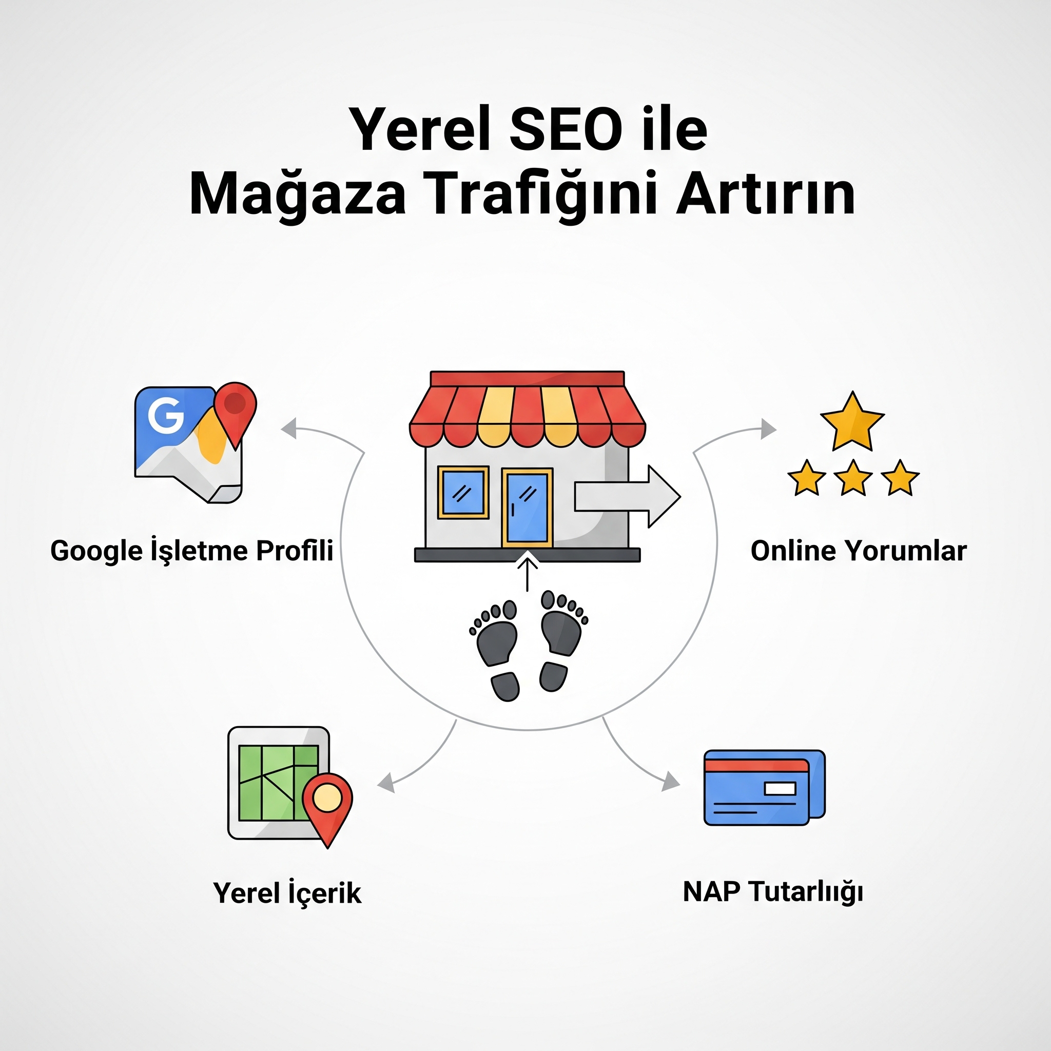 Google'da 'Yakınımdaki' Aramaların Kralı Olun: Fiziksel Mağazanıza Müşteri Yağdıracak Yerel SEO Taktikleri