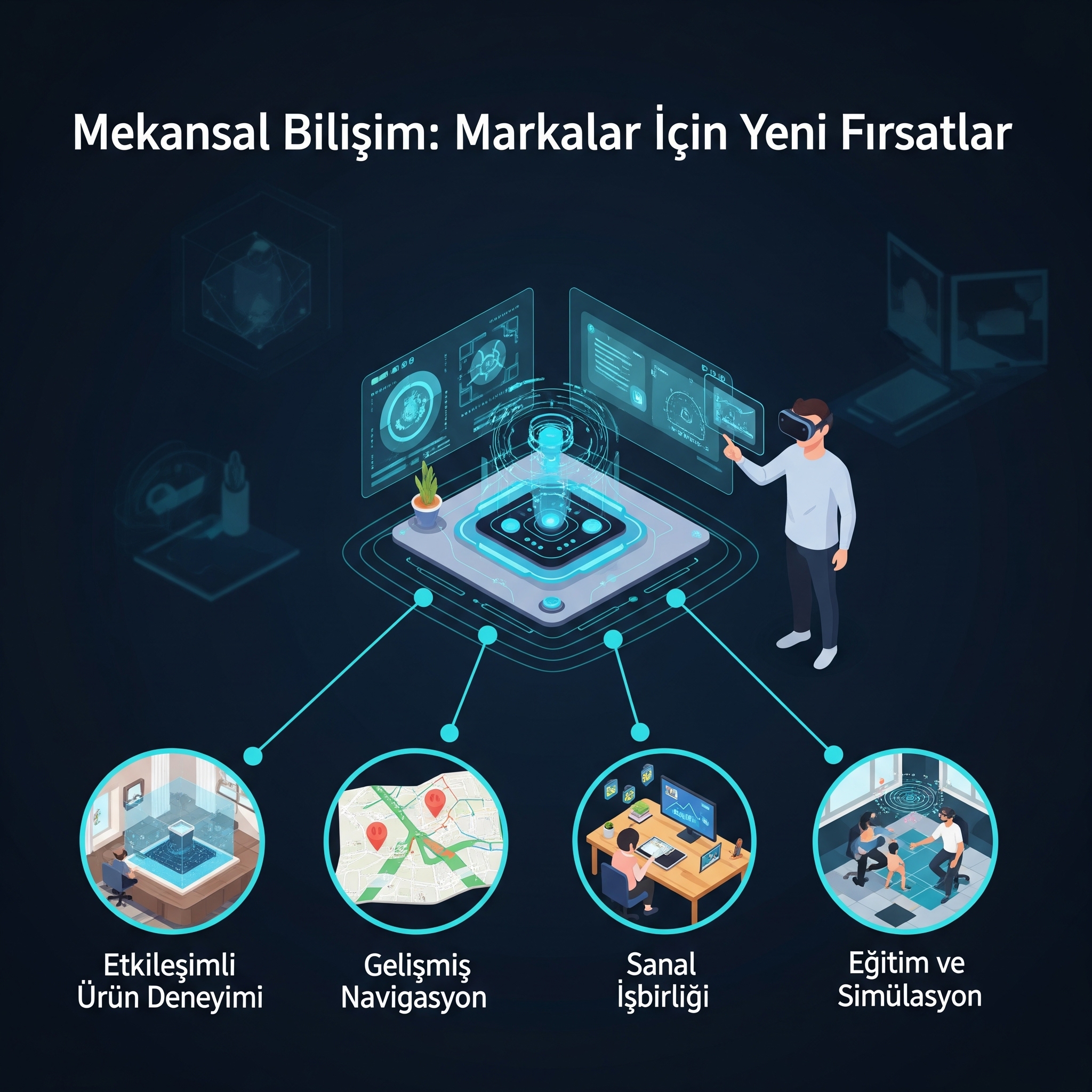 Ekranların Ötesindeki Dünya: Mekansal Bilişim (Spatial Computing) ve Markalar İçin Yarattığı Yeni Etkileşim Fırsatları
