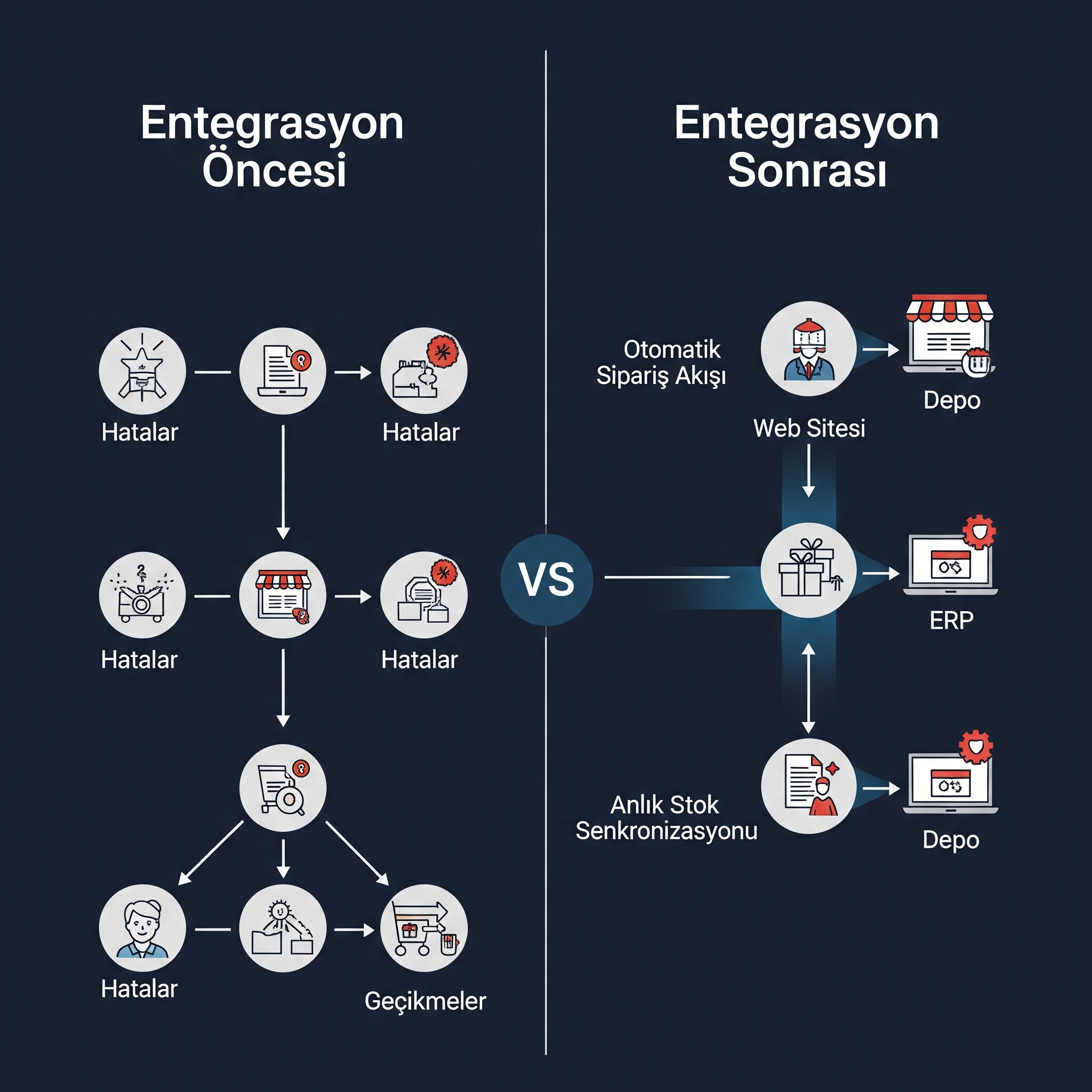 ERP ve E-Ticaret Entegrasyonu: İşletmeniz İçin 5 Avantaj