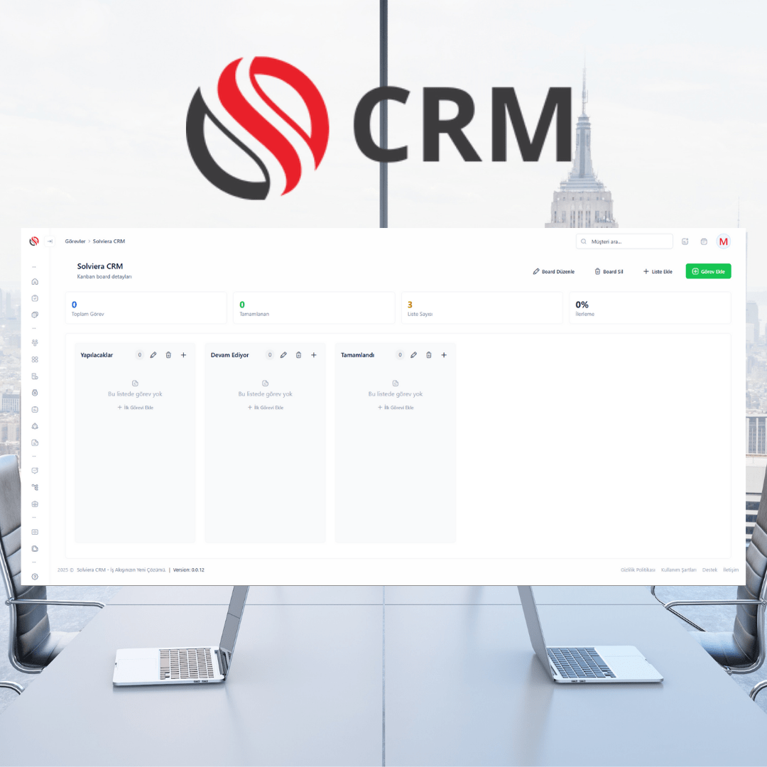 Solviera CRM ile Şirket İçi İletişim | Solviera Teknoloji CRM & Müşteri Yönetimi Kategori Blog Görseli
