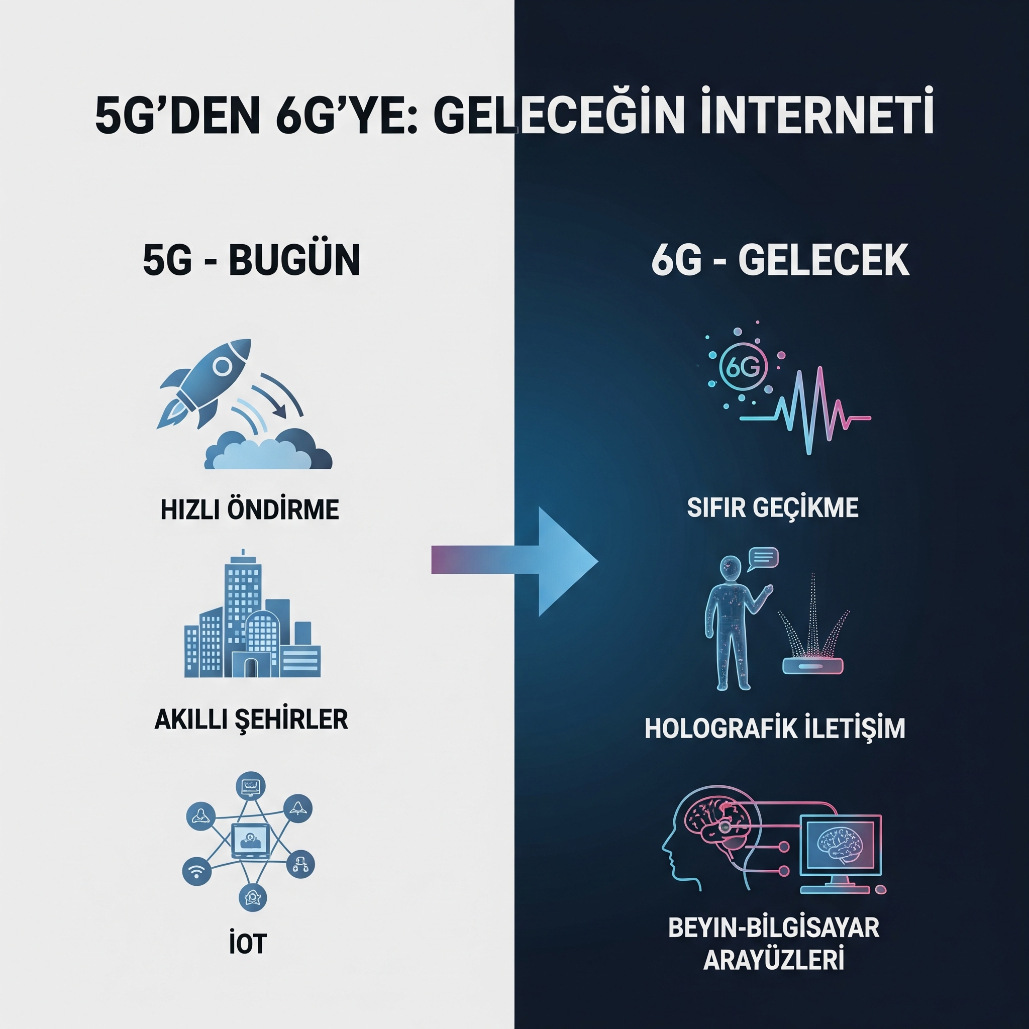 Sadece Daha Hızlı Değil, Yepyeni Bir Gerçeklik: 6G Vizyonu İş ve Yaşam Dünyasını Nasıl Baştan Yaratacak?