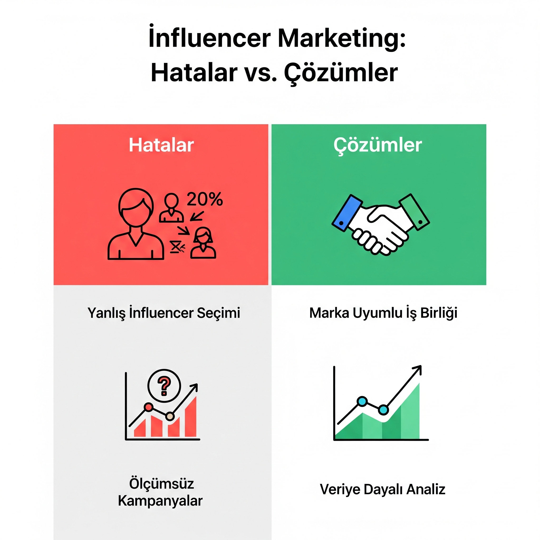 Bütçenizi Çöpe Atmayın: Influencer Marketing'de Sizi Başarısızlığa Götüren 7 Ölümcül Hata (ve Çözümleri)
