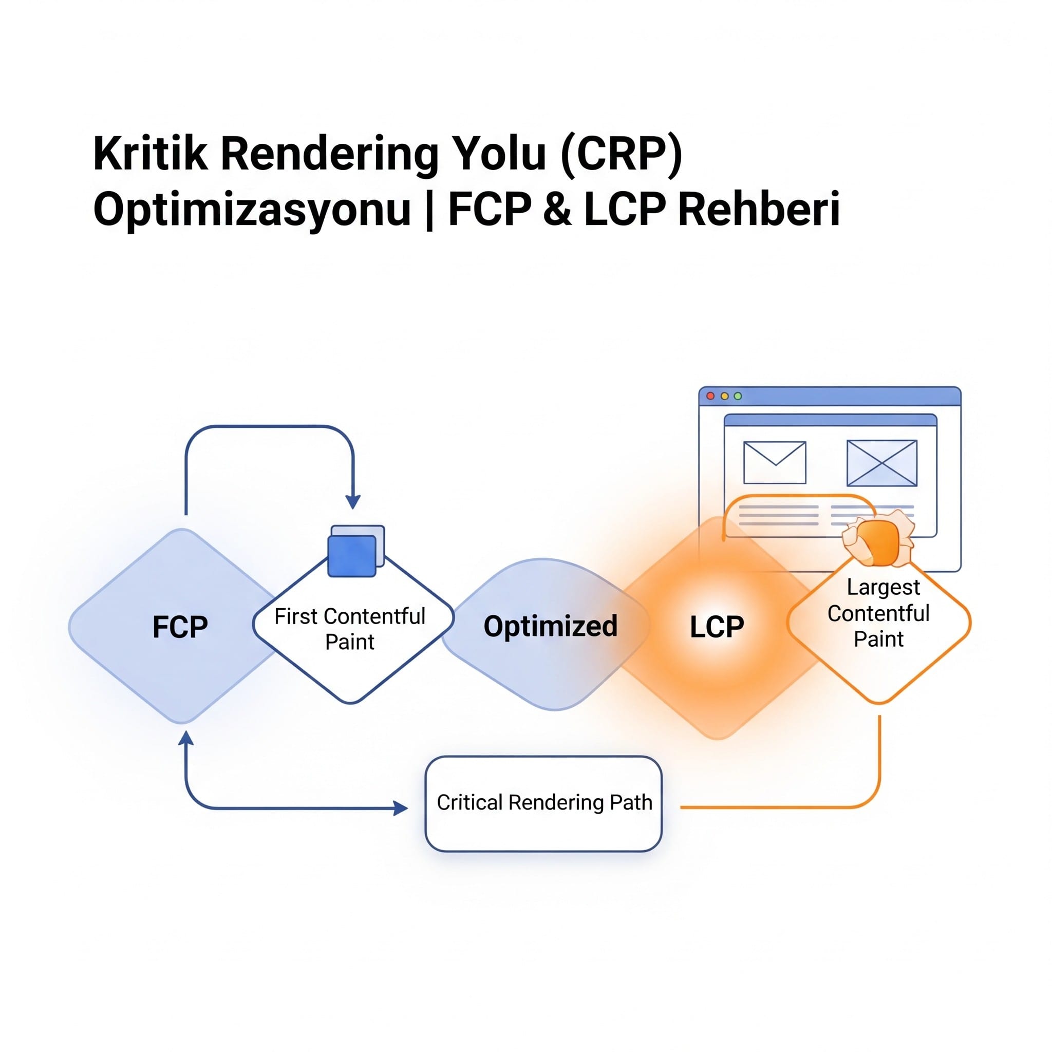 Kritik Rendering Yolu (CRP) Optimizasyonu: FCP ve LCP İçin Rehber