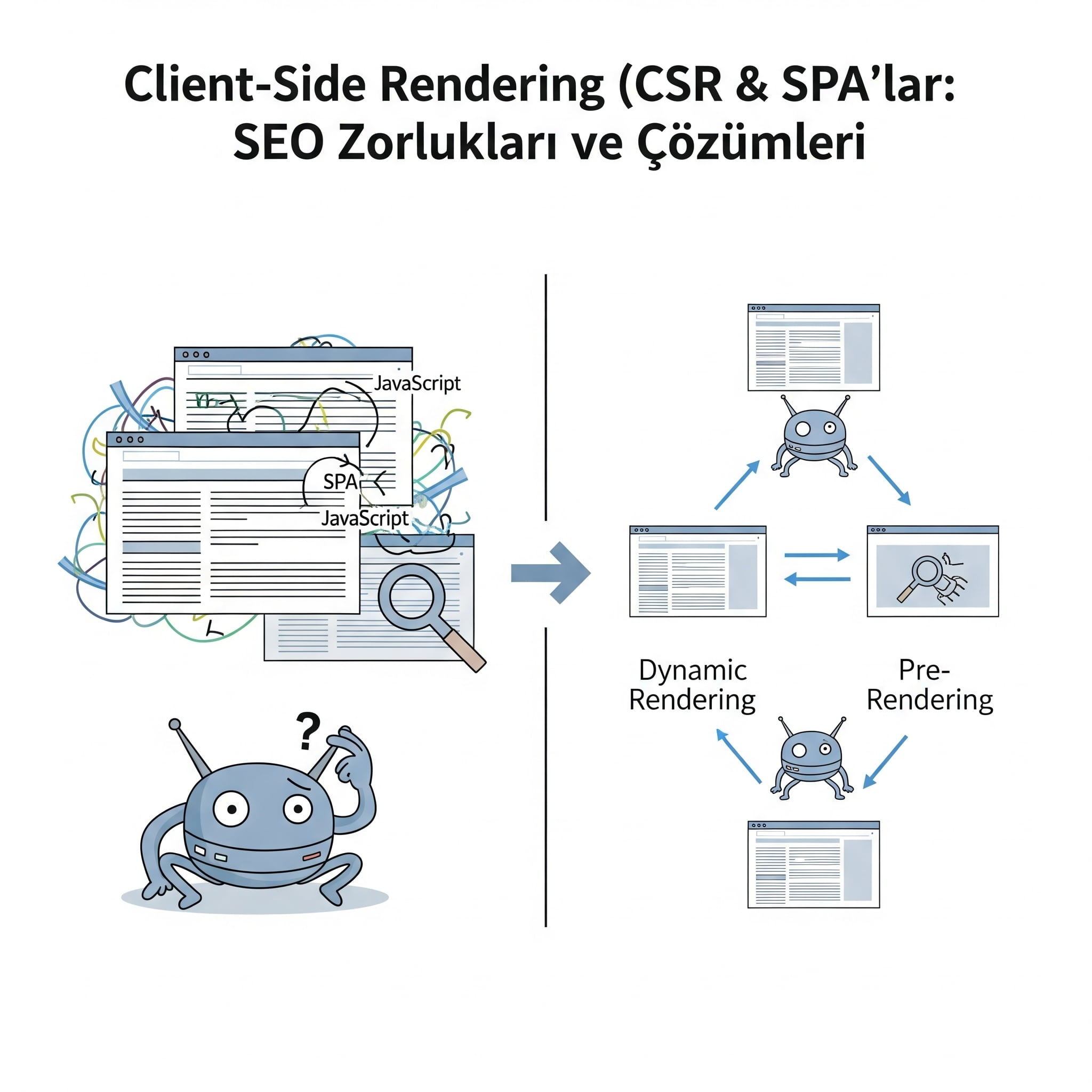 CSR ve SPA'lar: Modern Web Uygulamaları İçin Derinlemesine Bir Bakış