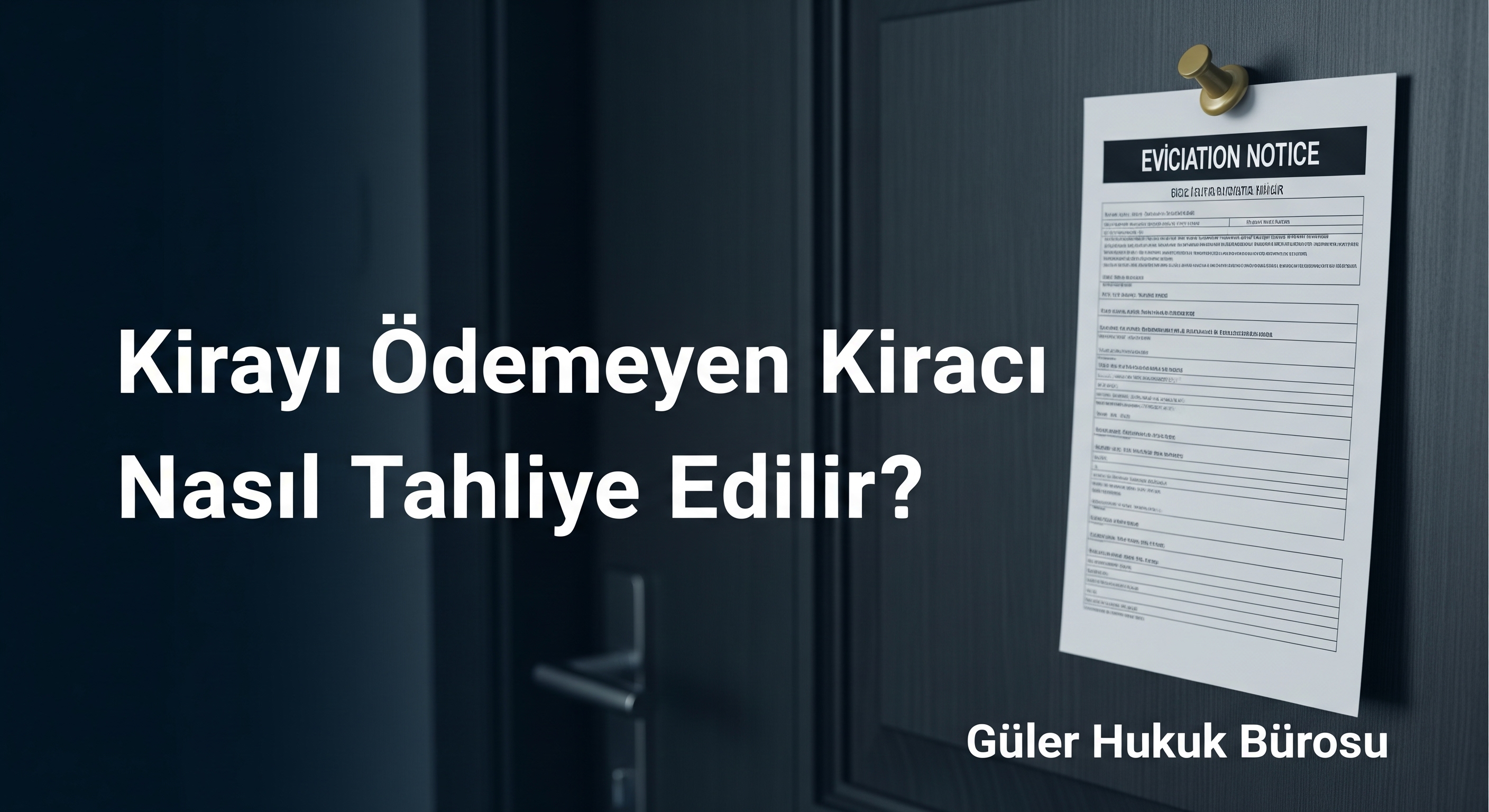 Kirayı Ödemeyen Kiracı Nasıl Tahliye Edilir? Ev Sahibinin Hakları (2025 Güncel)