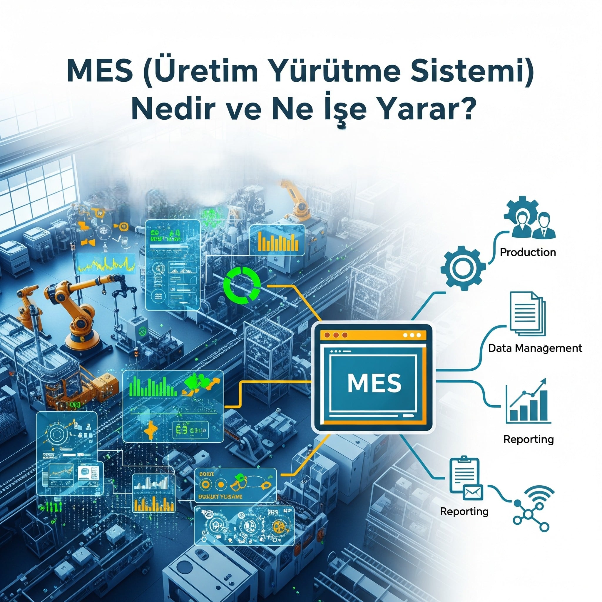 MES (Üretim Yürütme Sistemi) Nedir ve Ne İşe Yarar ?