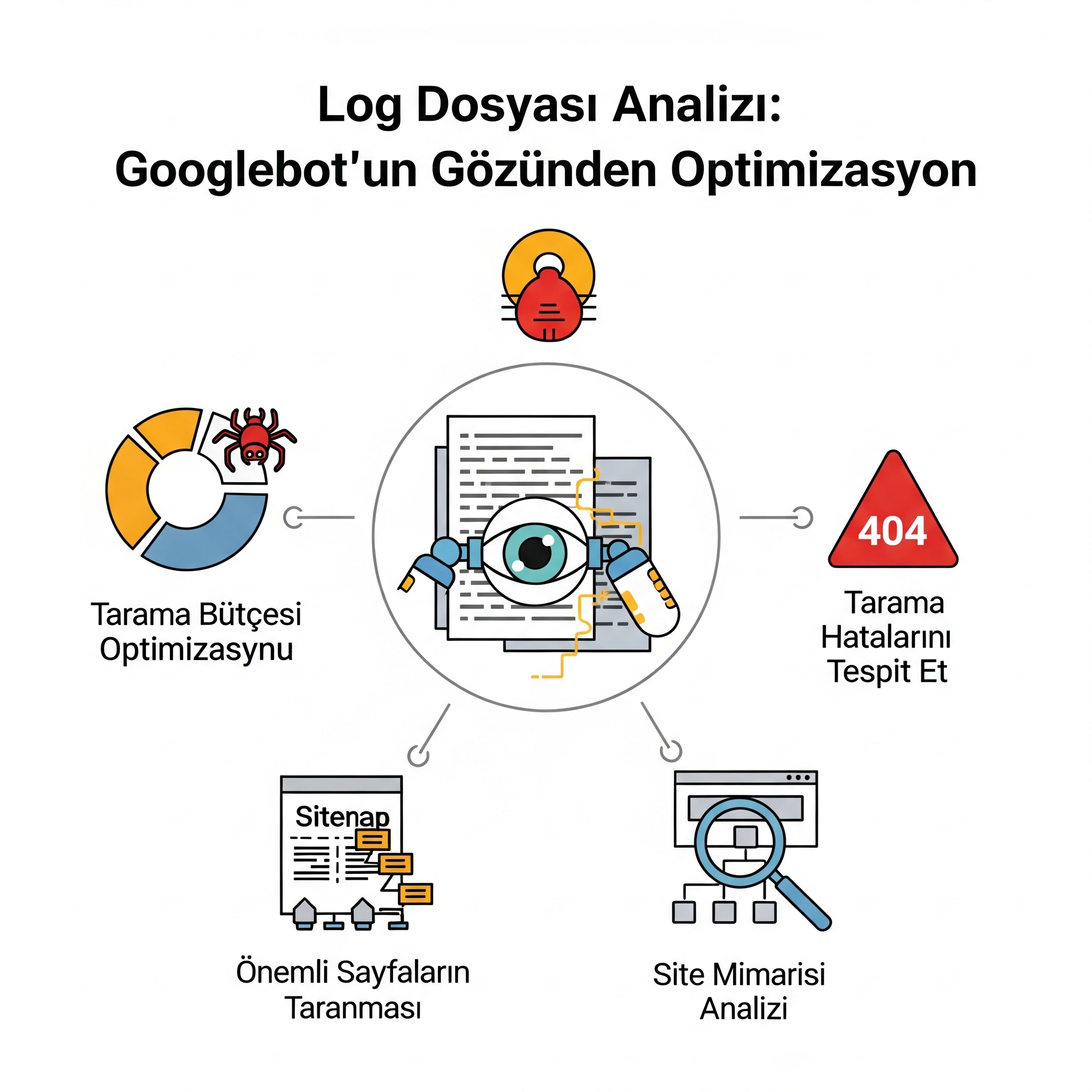 Perde Arkası: Log Dosyası Analizi ile Googlebot'un Gözünden Sitenizi Nasıl Optimize Edersiniz?