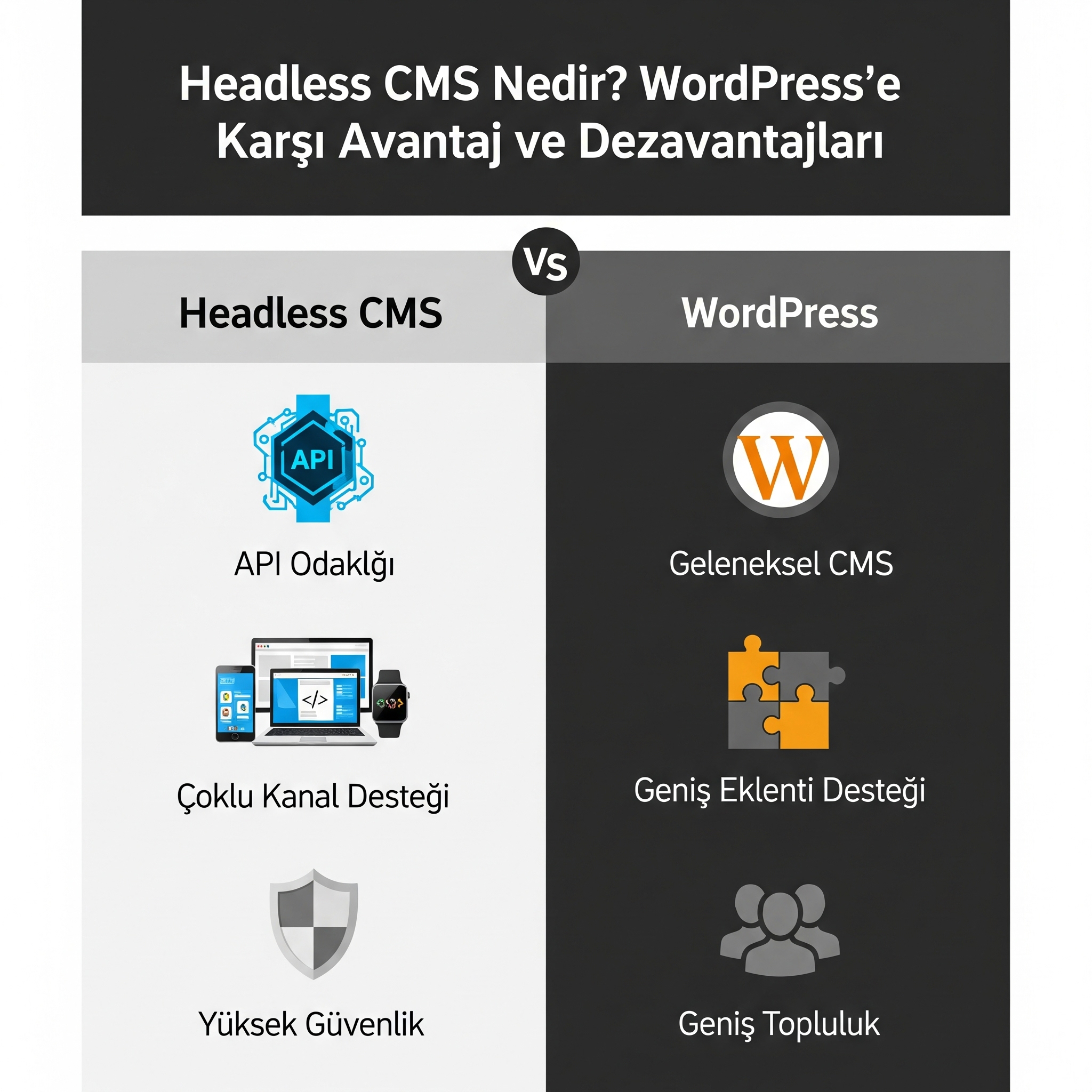 İçeriğin Zincirlerini Kırın: Headless CMS Nedir ve WordPress'e Meydan Okuyan Gücü