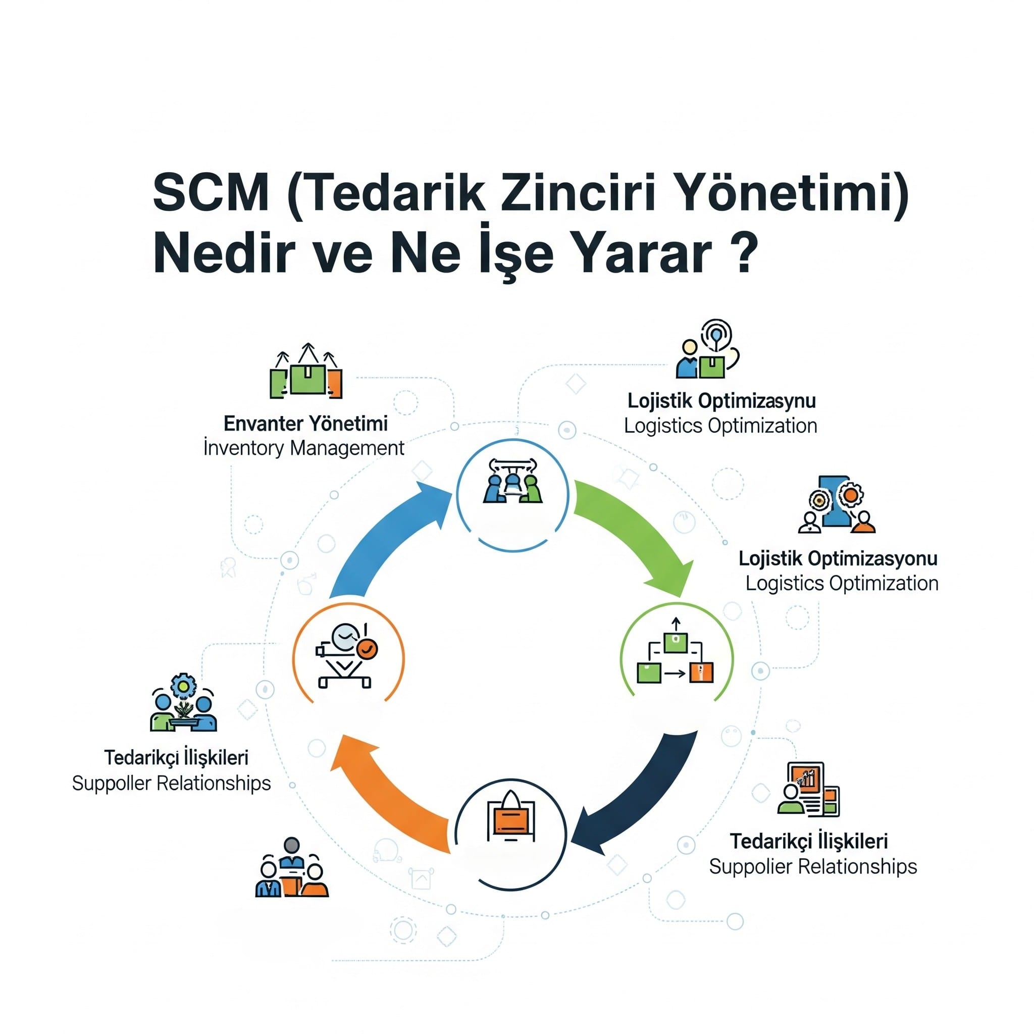 SCM (Tedarik Zinciri Yönetimi) Nedir ve Ne İşe Yarar ?