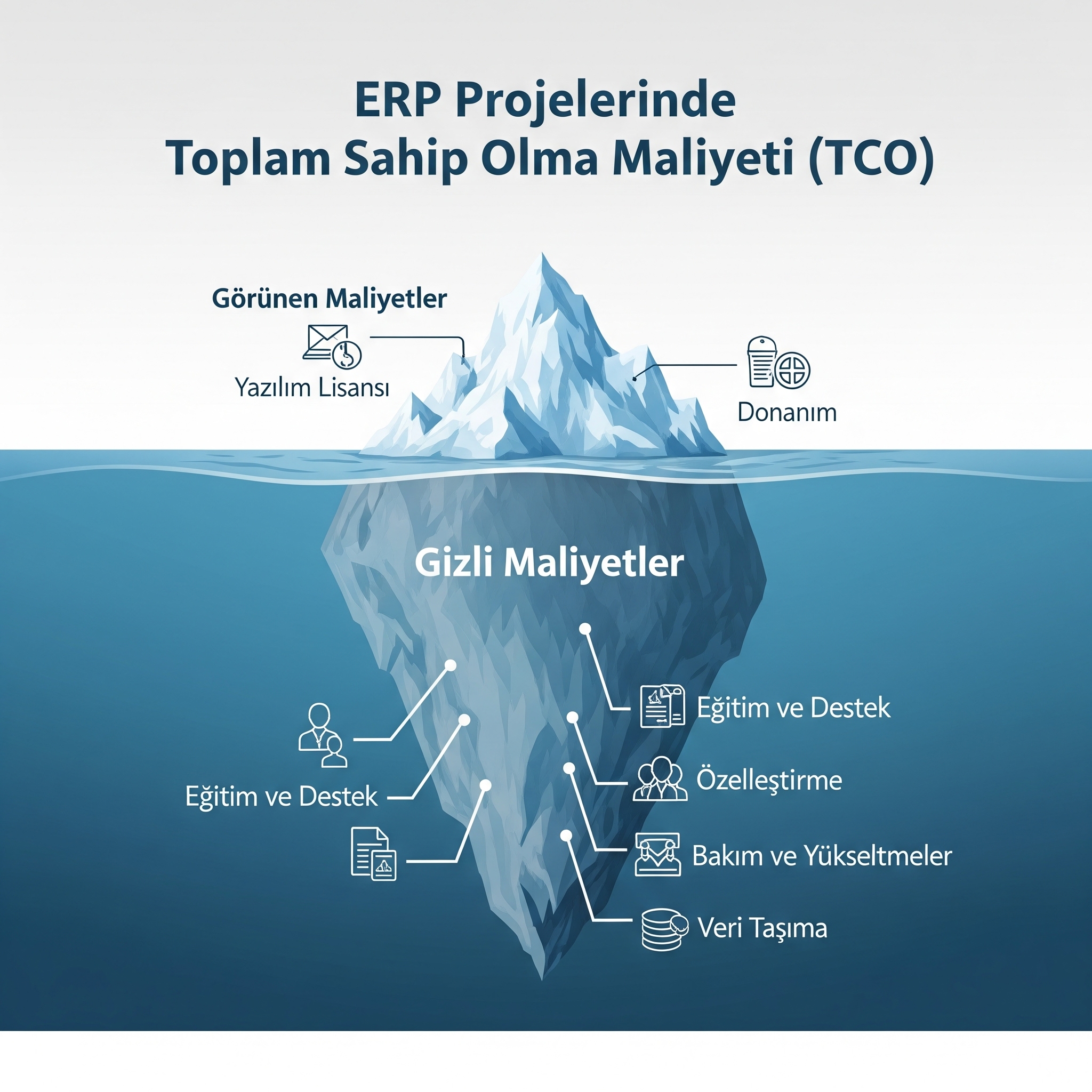 ERP Maliyet Labirentinden Çıkış: Bütçenizi Korumak İçin Gizli Giderleri Keşfedin ve Gerçek TCO’yu Hesaplayın