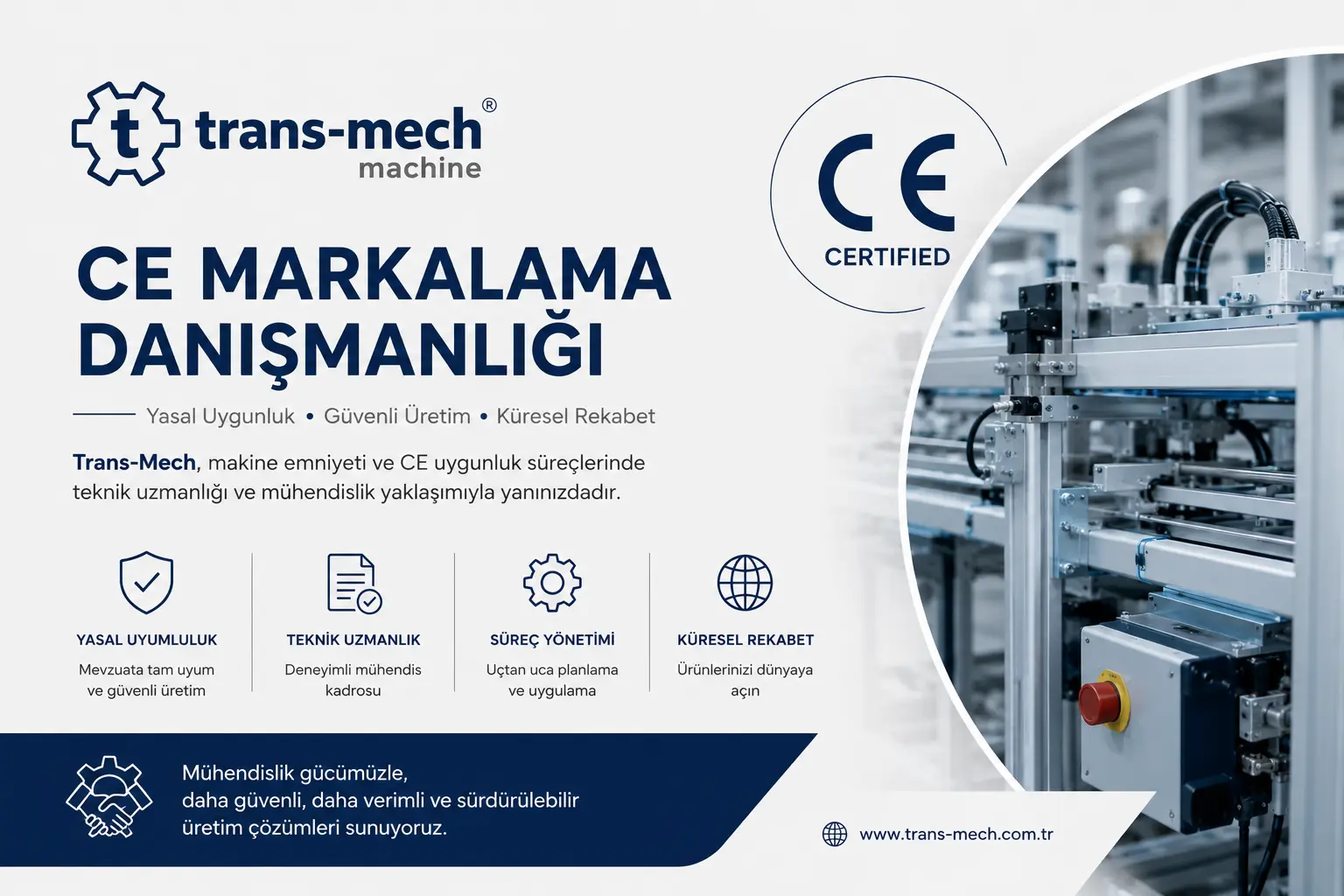 Yıldırım Özel İmalat Makine CE Uygunluk Değerlendirmesi | Trans-Mech