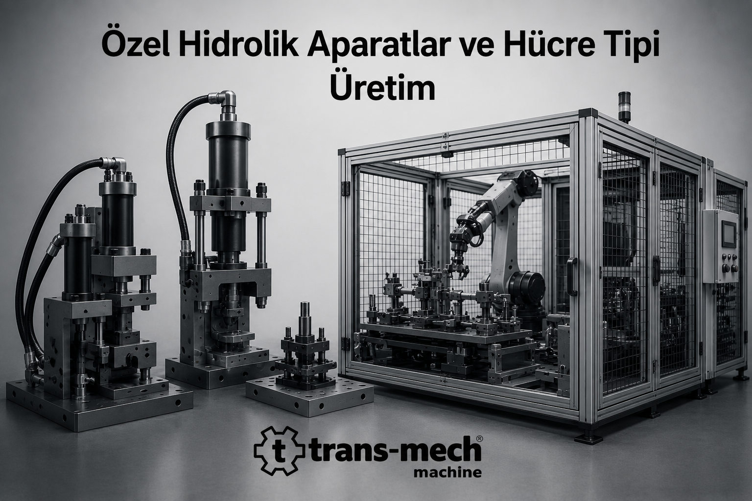 Özel Hidrolik Aparatlar ve Hücre Tipi Üretim